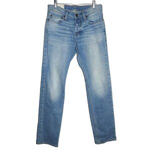 HOLLISTER California 1922 Skinny Faded Button Fly Blue Jeans Men's size 30 x 30